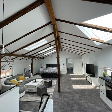 Apartament Gleis 13 - The Loft Im Ehemaligen Lokschuppen Bückeburg Zewnętrze zdjęcie