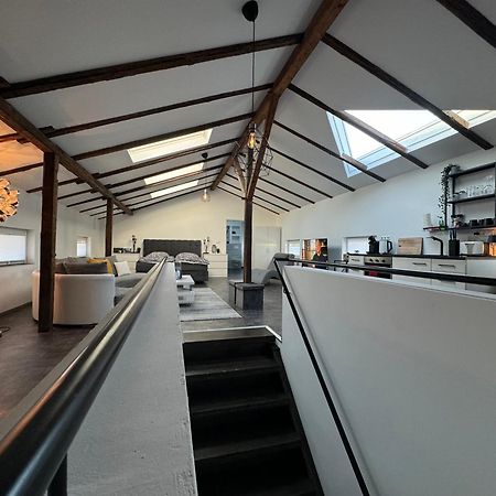 Apartament Gleis 13 - The Loft Im Ehemaligen Lokschuppen Bückeburg Zewnętrze zdjęcie