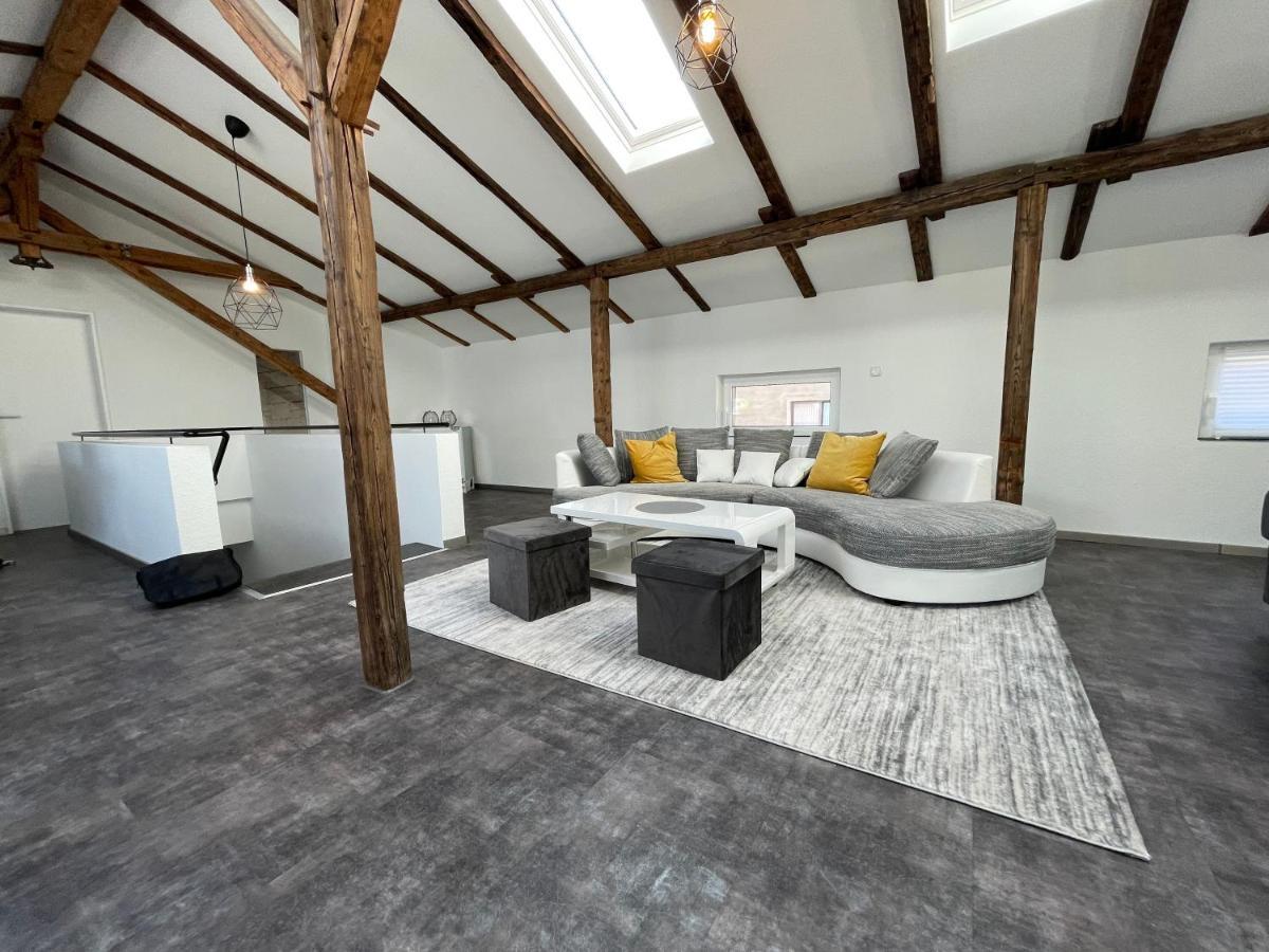 Apartament Gleis 13 - The Loft Im Ehemaligen Lokschuppen Bückeburg Zewnętrze zdjęcie